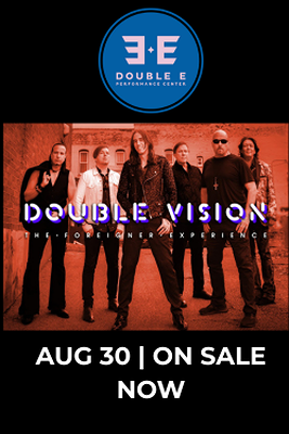Watch Double Vision - A Foreigner Tribute, Ft. Constantine Maroulis - Click to see showtimes near you in Essex Junction, VT at Double E Performance Center - Boasting some of New York City’s top professional rock musicians, Double Vision delivers the highest level of integrity and technical prowess, resulting in a legitimate tribute and authentic performance.
Second to none at recreating the masterful songs Foreigner fans worldwide have come to love, Double Vision brings audiences an unforgettable experience with ear to ear smiles, singing, dancing and clapping along to some of the greatest hit songs from the 70’s & 80’s, including “Juke Box Hero,” “Hot Blooded,” “Cold As Ice,” “I Want To Know What Love Is,” “Urgent,” “Double Vision,” “Head Games,” “Feels Like the First Time,” and more! - Double Vision - A Foreigner Tribute, ft. Constantine Maroulis in Theater Near Me, Double Vision - A Foreigner Tribute, ft. Constantine Maroulis in Theatre Near Me, Double Vision - A Foreigner Tribute, ft. Constantine Maroulis in Cinema Near Me