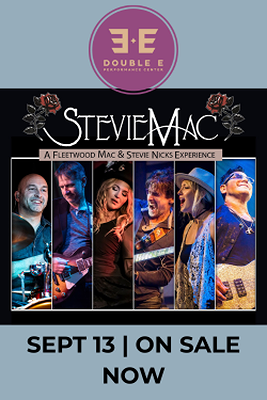 Watch Steviemac - A Fleetwood Mac & Stevie Nicks Experience - Click to see showtimes near you in Essex Junction, VT at Double E Performance Center - StevieMac authentically and flawlessly pays tribute to the legends of Fleetwood Mac. In this mesmerizing theater production, StevieMac replicates the most popular hits and the most memorable live performances spanning the decades long careers of Fleetwood Mac as well as the solo careers of Stevie Nicks, Christie McVie and Lindsay Buckingham. Time period wardrobe, multimedia and story-telling transport the audience to the specific eras being celebrated, immersing the audience in a multi-sensory experience you will be talking about for years to come. - StevieMac - A Fleetwood Mac & Stevie Nicks Experience in Theater Near Me, StevieMac - A Fleetwood Mac & Stevie Nicks Experience in Theatre Near Me, StevieMac - A Fleetwood Mac & Stevie Nicks Experience in Cinema Near Me